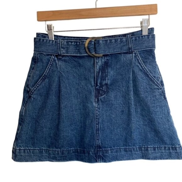 Free People Jade Denim Skirt 26 - Picture 2 of 5